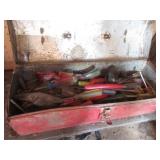 toolbox with contents .