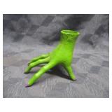 green hand decor