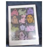 Seventies Roman Cieslewicz framed art