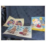 1960's Artex liquid embrodery