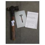 Ball peen hammer: Ocatgon necks