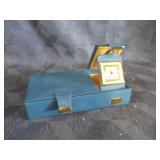 1960's Griffon Alarm Manicure Travel jewelry box