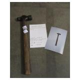 Ball peen hammer: Ocatgon necks