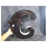 The letter C