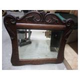antique mirror .