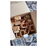 Box of mini baskets