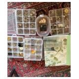 Jewelry lot and bead book