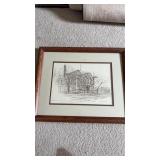 Essex county courthouse framed print