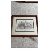 Willistead manor framed print