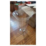 Large glass vase
