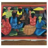 Canvas painting