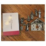 Resin nativity scene
