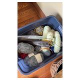 Bin of yarn