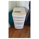 White storage organizer