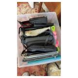 Bin of purses/ wallets
