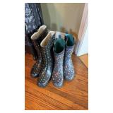Rubber boots