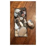 Rocks & sea shells