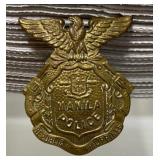 Manila police badge