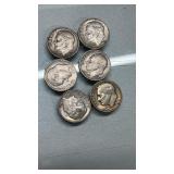 American silver dimes
