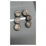 American silver dimes