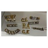 Military pins