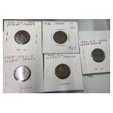 American wheat pennies, 1926 CAD penny