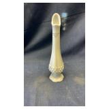 Vintage Fenton milk glass vase