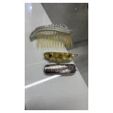 Vintage hair clips