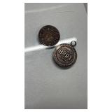 Netherland coin, railroad brotherhood token