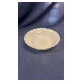 Vintage milk glass bowl