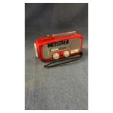 Red Cross emergency light/radio (sticky?)