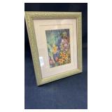 Framed tinkerbelle print