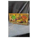 Wooden seed box