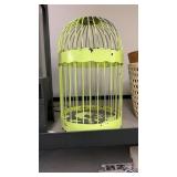 Green metal cage