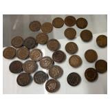 1896-1907 American indian Pennies