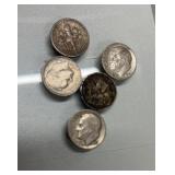 American silver dimes