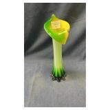 Murano art glass jack in the pulpit vase