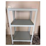 Blue 3 Tier Metal Stand