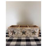 Wooden Star Candle Holder