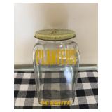 Planters Vintage Glass Jar