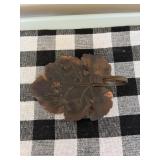 Copper Leaf Tray