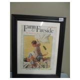 Framed Farm Journal Magazine