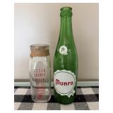 Essex County Milk Bottle & Munro Bottle