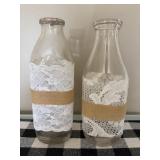 Glass Milk Bottles