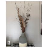 Decorative Vase W/ Artificial Florals