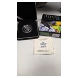 1999 limited edition proof silver dollar coin
