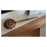 Vintage bed warming pan