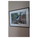 framed art Lithograph titled Tableau de la Place