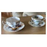 Vintage teacup and saucers