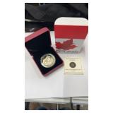 2013 Canadian Caribou silver $25 coin